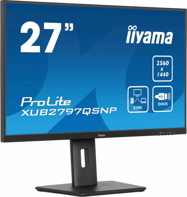 Монитор IIYAMA XUB2797QSNP-B1 — для бизнеса и офиса Монитор IIYAMA XUB2797QSNP-B1 — для бизнеса и офиса