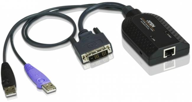 Модуль удлинителя, DVI+KBD+MOUSE USB 2.0+AUDIO, для подкл. ATEN KA7166 — для бизнеса и офиса Модуль удлинителя, DVI+KBD+MOUSE USB 2.0+AUDIO, для подкл. ATEN KA7166 — для бизнеса и офиса