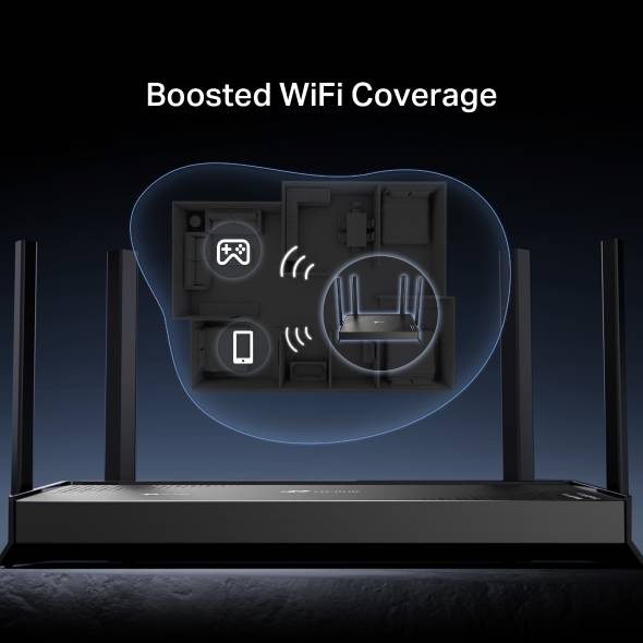 Маршрутизатор TP-Link Archer BE220 — для бизнеса и офиса Маршрутизатор TP-Link Archer BE220 — для бизнеса и офиса