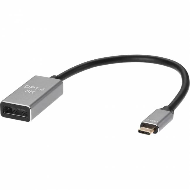 Адаптер USB Type-Cm---->DP(f) 1.4v, 8K@ 60Hz, Alum Shell,VCOM <CU480M> Адаптер-переходник VCOM USB 3.1 Type C M/DisplayPort F (CU480M) — для бизнеса и офиса Адаптер USB Type-Cm---->DP(f) 1.4v, 8K@ 60Hz, Alum Shell,VCOM <CU480M> Адаптер-переходник VCOM USB 3.1 Type C M/DisplayPort F (CU480M) — для бизнеса и офиса