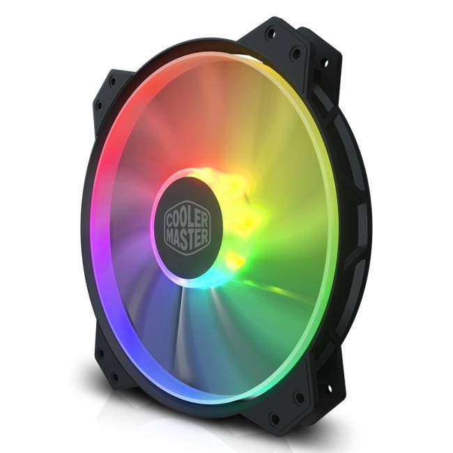 Кулер для корпуса 1 Ватт Cooler Master MasterFan MF200R ARGB — для бизнеса и офиса Кулер для корпуса 1 Ватт Cooler Master MasterFan MF200R ARGB — для бизнеса и офиса