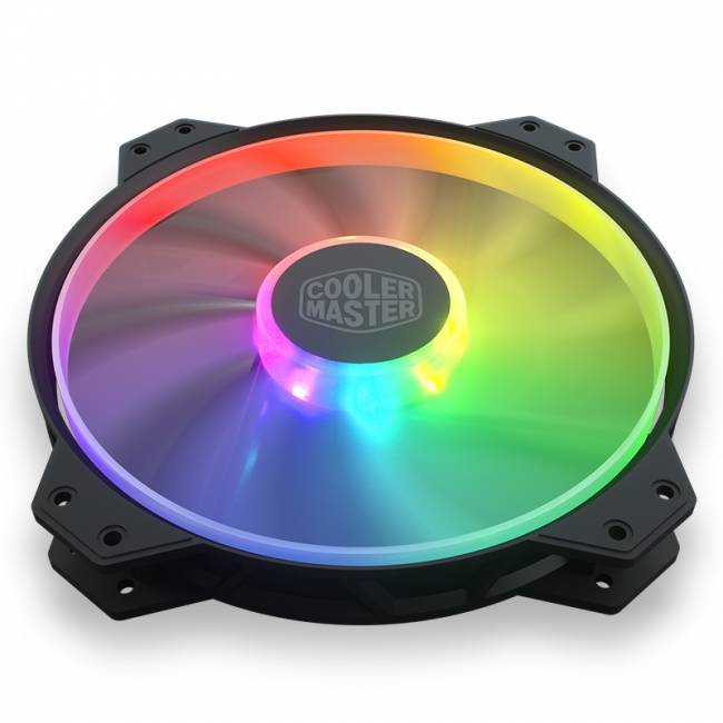 Кулер для корпуса 1 Ватт Cooler Master MasterFan MF200R ARGB — для бизнеса и офиса Кулер для корпуса 1 Ватт Cooler Master MasterFan MF200R ARGB — для бизнеса и офиса