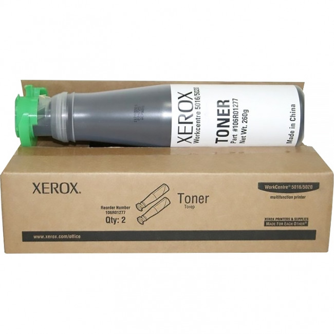 ТОНЕР WC 5020B, 12.6K Xerox 106R01277 — для бизнеса и офиса
