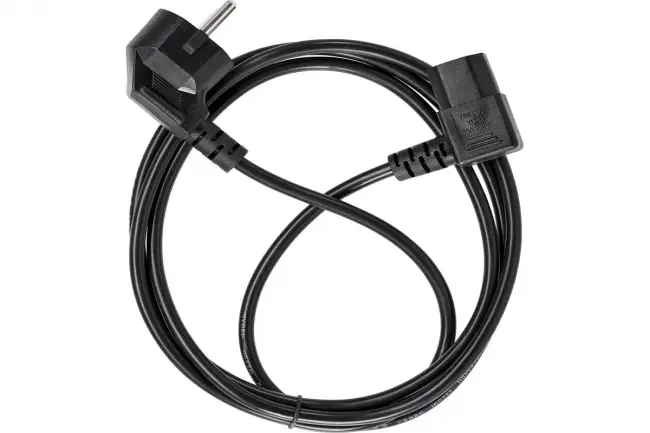 Кабель комп - розетка 220V EU (угол-угол)<VDE> 3GX0,75mm2, 1,8m, медь, Telecom <TE021DA-CU0.75-1.8M> VCOM TE021DA-CU0.75-1.8M — для бизнеса и офиса