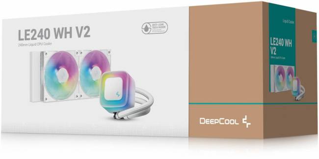 Система водяного охлаждения Deepcool R-LE240-WHAMMN-G-2 — для бизнеса и офиса Система водяного охлаждения Deepcool R-LE240-WHAMMN-G-2 — для бизнеса и офиса