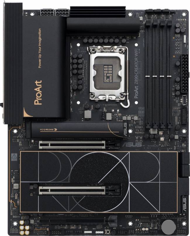 Материнская плата ASUS PROART Z890-CREATOR WIFI — для бизнеса и офиса Материнская плата ASUS PROART Z890-CREATOR WIFI — для бизнеса и офиса