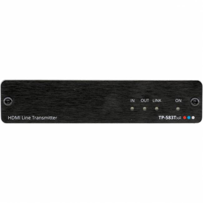 Передатчик HDMI, RS-232 и ИК по витой паре HDBaseT с увеличенным расстоянием передачи; до 200 м, поддержка 4К60 4:4:4 [50-80025090] Kramer TP-583Txr — для бизнеса и офиса