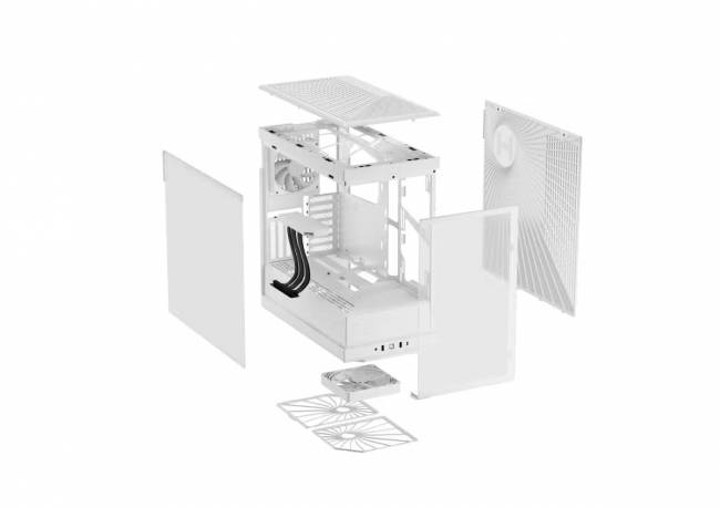 Корпус без блока питания HYTE CS-HYTE-Y40-WW — для бизнеса и офиса Корпус без блока питания HYTE CS-HYTE-Y40-WW — для бизнеса и офиса
