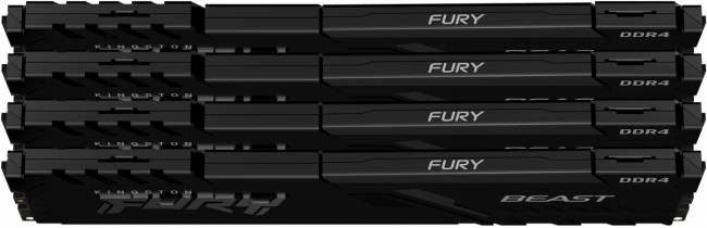 Память оперативная Kingston FURY Beast KF426C16BBK4/128 — для бизнеса и офиса