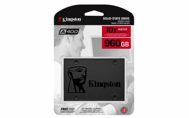 Твердотельный накопитель Kingston A400 SA400S37/960G — для бизнеса и офиса