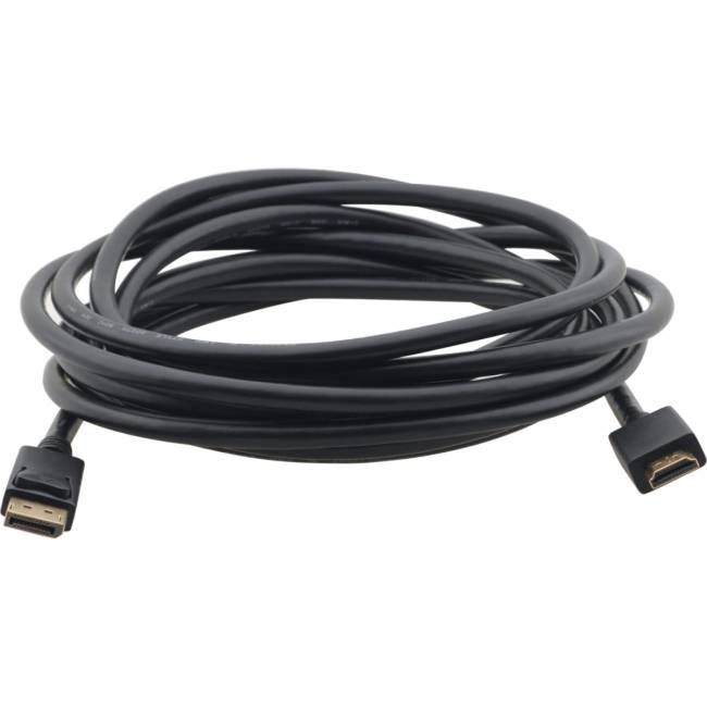 Кабель DisplayPort-HDMI (Вилка - Вилка), 3 м Kramer C-DPM/HM-10 — для бизнеса и офиса Кабель DisplayPort-HDMI (Вилка - Вилка), 3 м Kramer C-DPM/HM-10 — для бизнеса и офиса
