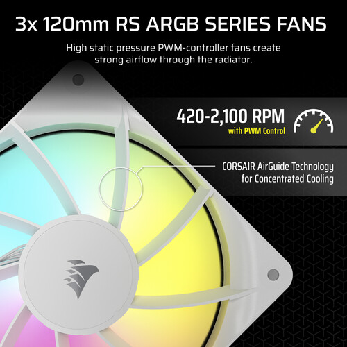 Система жидкостного охлаждения Corsair CW-9060095-WW — для бизнеса и офиса