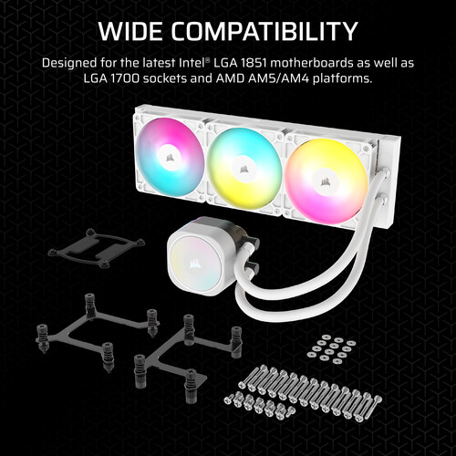 Система жидкостного охлаждения Corsair CW-9060095-WW — для бизнеса и офиса
