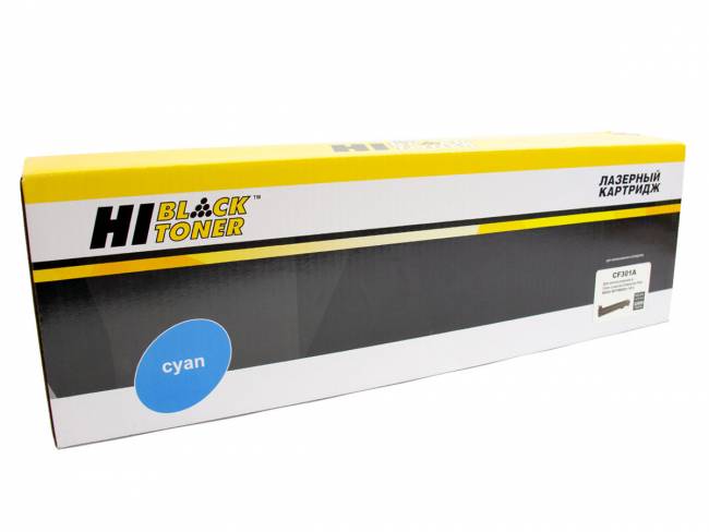 Тонер-картридж Hi-Black (HB-CF301A) для HP CLJ Enterprise M880/M880z, №827A , C, 32K — для бизнеса и офиса