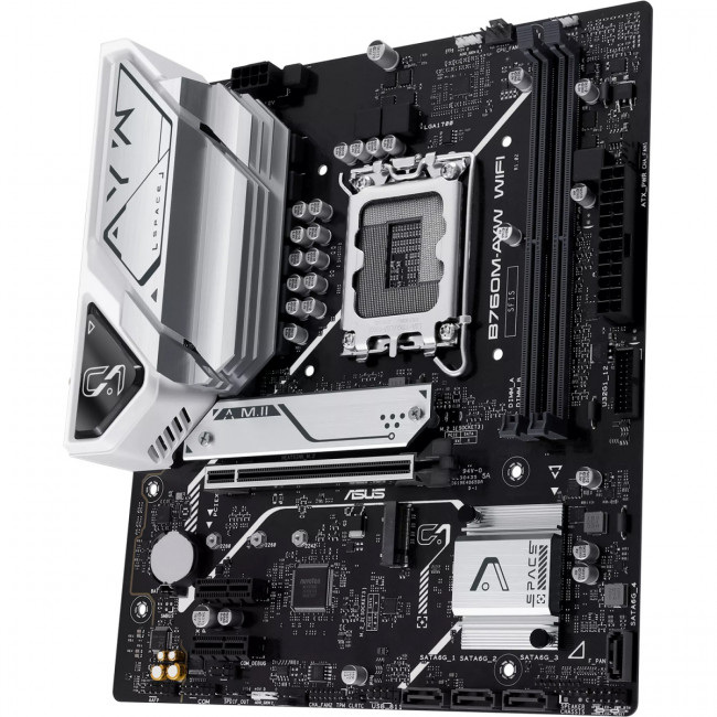 Материнская плата ASUS B760M-AYW WIFI-SI (90MB1FK0-M0UBY0) — для бизнеса и офиса