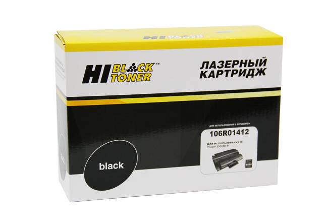 Картридж Hi-Black (HB-106R01412) для Xerox Phaser 3300, 8K — для бизнеса и офиса Картридж Hi-Black (HB-106R01412) для Xerox Phaser 3300, 8K — для бизнеса и офиса