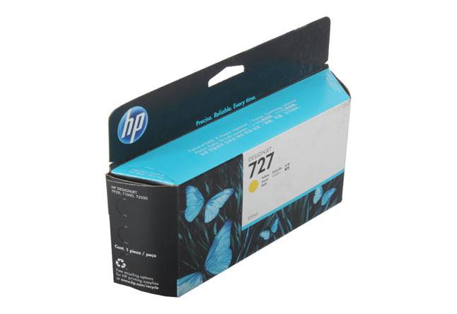 Картридж 727 для HP DJ T920/T1500 (O) B3P21A, Yellow, 130 мл — для бизнеса и офиса Картридж 727 для HP DJ T920/T1500 (O) B3P21A, Yellow, 130 мл — для бизнеса и офиса