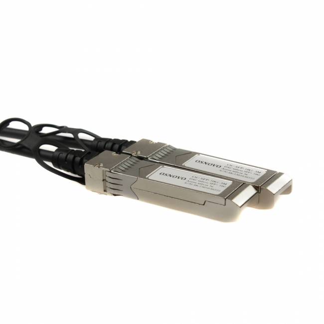 Кабель OSNOVO OC-SFP-10G-1M — для бизнеса и офиса Кабель OSNOVO OC-SFP-10G-1M — для бизнеса и офиса