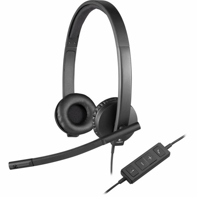 Гарнитура Logitech 981-000575 — для бизнеса и офиса Гарнитура Logitech 981-000575 — для бизнеса и офиса