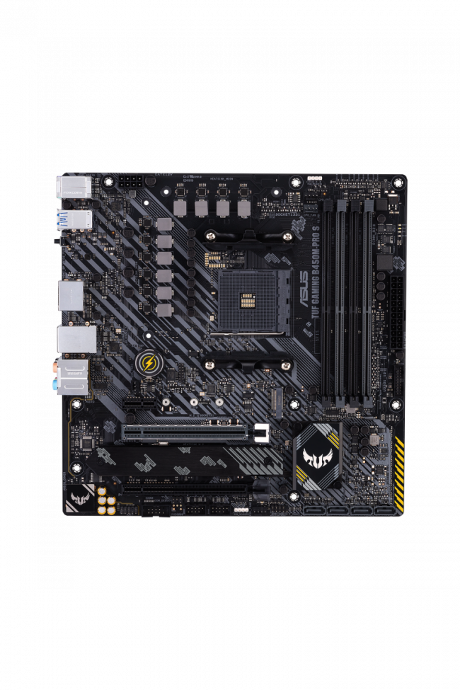 Материнская плата ASUS TUF GAMING B450M-PRO S — для бизнеса и офиса Материнская плата ASUS TUF GAMING B450M-PRO S — для бизнеса и офиса