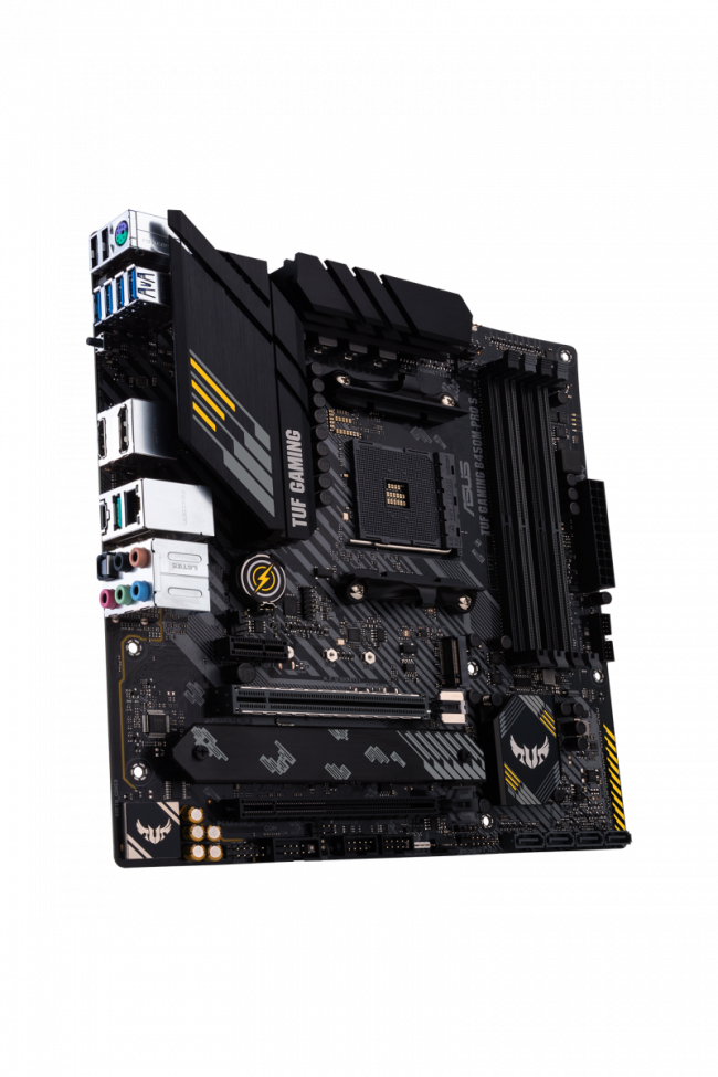 Материнская плата ASUS TUF GAMING B450M-PRO S — для бизнеса и офиса Материнская плата ASUS TUF GAMING B450M-PRO S — для бизнеса и офиса