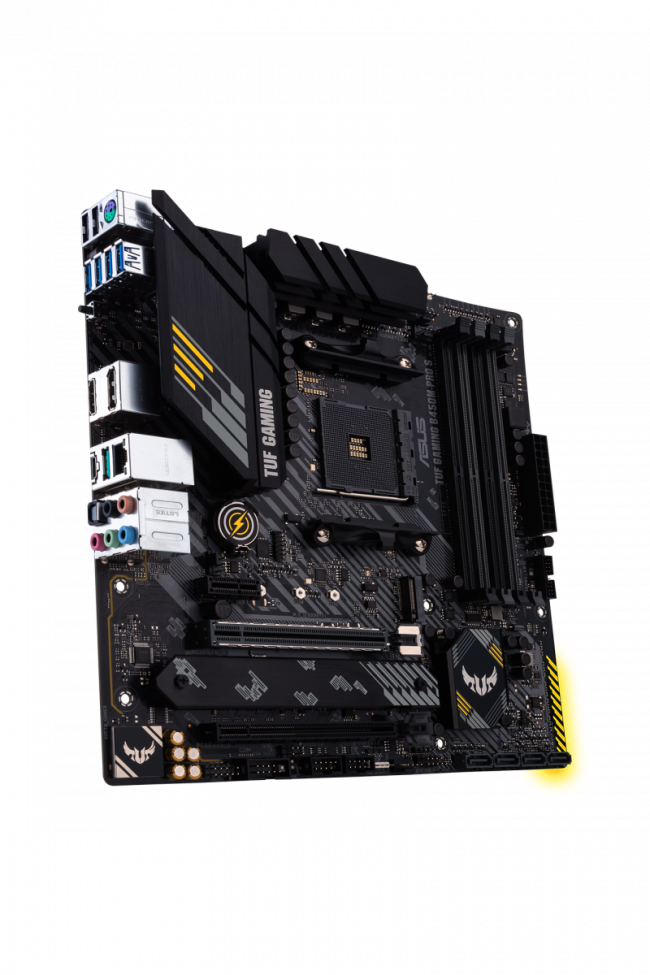 Материнская плата ASUS TUF GAMING B450M-PRO S — для бизнеса и офиса Материнская плата ASUS TUF GAMING B450M-PRO S — для бизнеса и офиса
