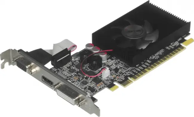 Видеокарта AFOX CORPORATION AF610-2048D3L5-V3 — для бизнеса и офиса Видеокарта AFOX CORPORATION AF610-2048D3L5-V3 — для бизнеса и офиса