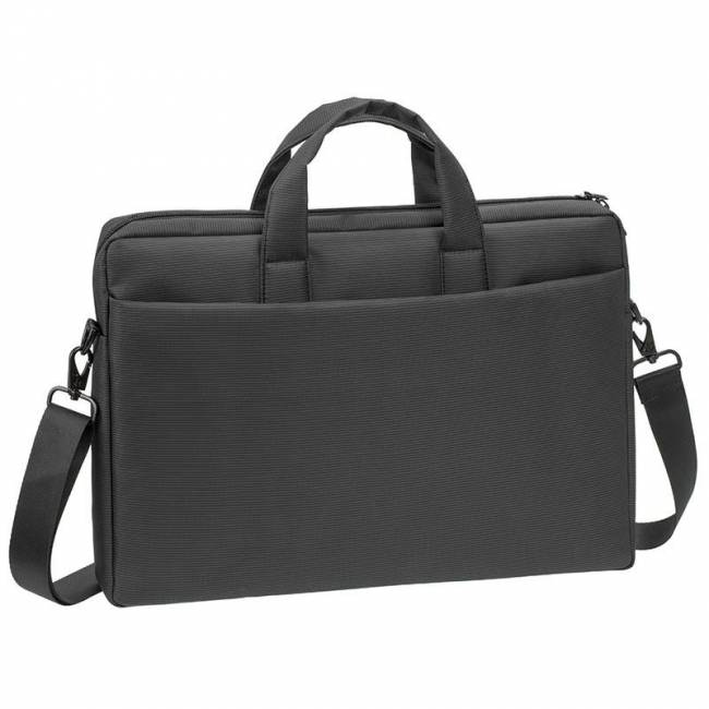 Сумка для ноутбука 15.6" Riva 8731 GREY — для бизнеса и офиса Сумка для ноутбука 15.6" Riva 8731 GREY — для бизнеса и офиса