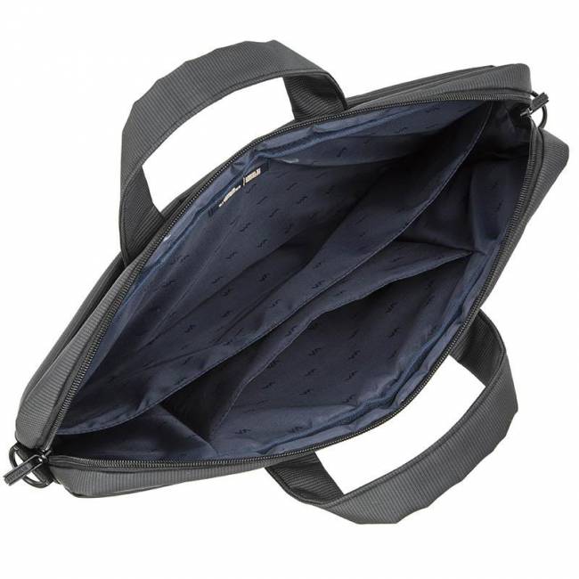 Сумка для ноутбука 15.6" Riva 8731 GREY — для бизнеса и офиса Сумка для ноутбука 15.6" Riva 8731 GREY — для бизнеса и офиса