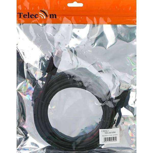 Кабель соединительный DP-DP 1.2V 4K@60Hz  5м Telecom <CG712-5M> Кабель Telecom DisplayPort (m)/DisplayPort (m) - 5 м (CG712-5M) — для бизнеса и офиса