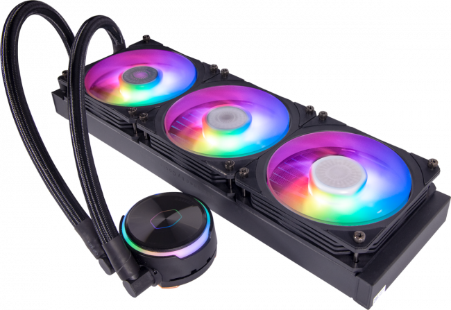 Система охлаждения Cooler Master MasterLiquid PL360 Flux (MLY-D36M-A23PZ-R1) — для бизнеса и офиса Система охлаждения Cooler Master MasterLiquid PL360 Flux (MLY-D36M-A23PZ-R1) — для бизнеса и офиса