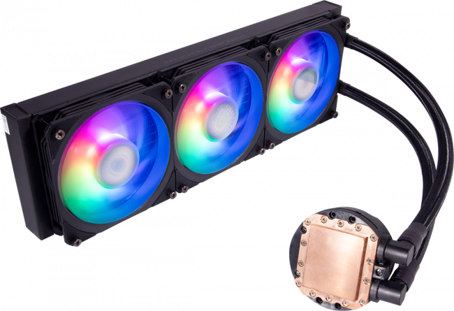 Система охлаждения Cooler Master MasterLiquid PL360 Flux (MLY-D36M-A23PZ-R1) — для бизнеса и офиса Система охлаждения Cooler Master MasterLiquid PL360 Flux (MLY-D36M-A23PZ-R1) — для бизнеса и офиса