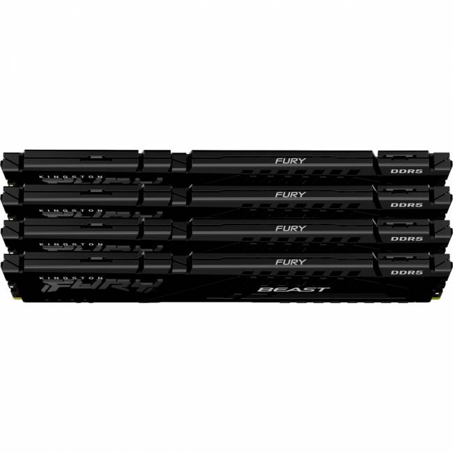 Память оперативная Kingston FURY Beast KF552C40BBK4-64 — для бизнеса и офиса Память оперативная Kingston FURY Beast KF552C40BBK4-64 — для бизнеса и офиса