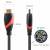 Кабель HDMI 19M/M ver. 2.0 black red, 0.5m VCOM <CG525-R-0.5> VCOM HDMI (m) - HDMI (m) 0.5м — для бизнеса и офиса