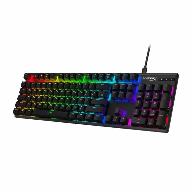 Клавиатура игровая HP HyperX Alloy Origins Full Red (HX-KB6RDX-US) (RUS) (4P4F6AA#ABA) — для бизнеса и офиса