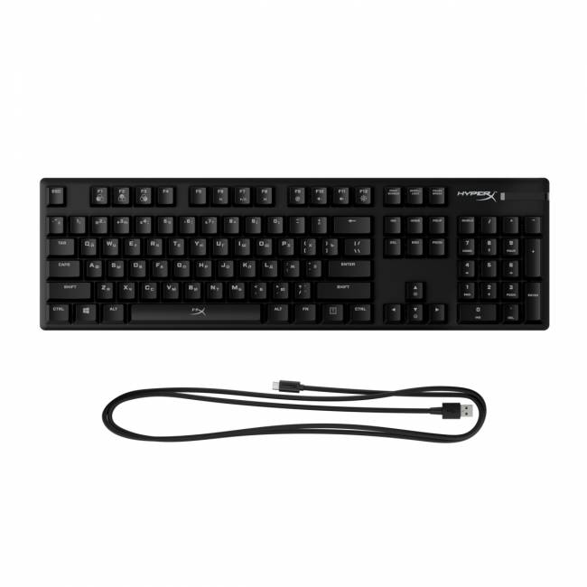 Клавиатура игровая HP HyperX Alloy Origins Full Red (HX-KB6RDX-US) (RUS) (4P4F6AA#ABA) — для бизнеса и офиса
