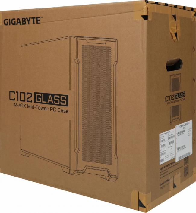 Корпус Gigabyte 28300-C102B-2CRR — для бизнеса и офиса Корпус Gigabyte 28300-C102B-2CRR — для бизнеса и офиса
