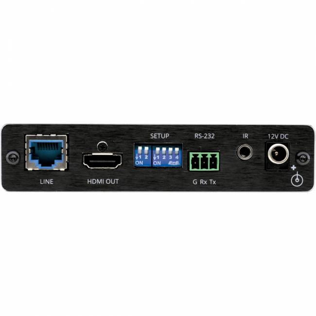 Приёмник HDMI, RS-232 и ИК по витой паре HDBaseT с увеличенным расстоянием передачи; до 200 м, поддержка 4К60 4:4:4 [50-80026090] Kramer TP-583Rxr — для бизнеса и офиса