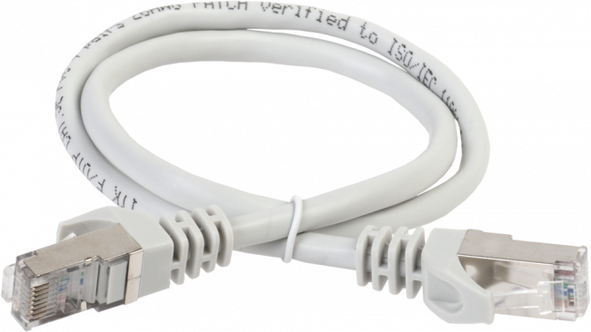 Коммутационный шнур (патч-корд), кат.5Е FTP, 1,5м, серый ITK RJ45(m) - RJ45(m) Cat. 5e F/UTP PVC 1.5м серый — для бизнеса и офиса Коммутационный шнур (патч-корд), кат.5Е FTP, 1,5м, серый ITK RJ45(m) - RJ45(m) Cat. 5e F/UTP PVC 1.5м серый — для бизнеса и офиса