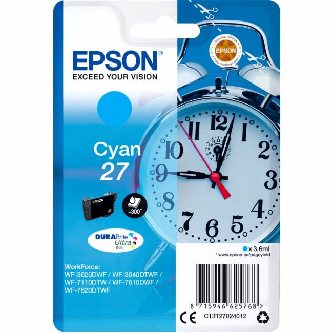 Картридж Epson C13T27024022 — для бизнеса и офиса Картридж Epson C13T27024022 — для бизнеса и офиса