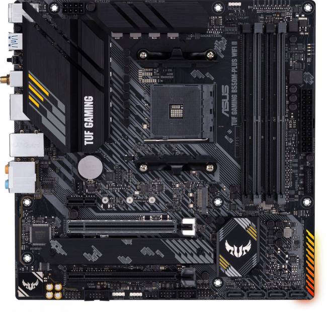 Материнская плата ASUS TUF GAMING B550M-PLUS WIFI II — для бизнеса и офиса