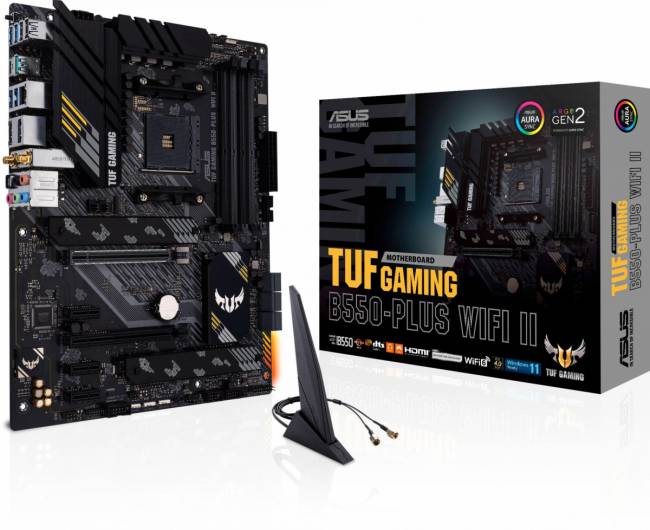Материнская плата ASUS TUF GAMING B550M-PLUS WIFI II — для бизнеса и офиса
