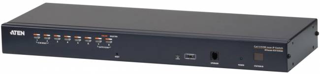 8-портовый KVM-переключатель высокой плотности Over the NET™ Cat 5 ATEN KH1508AI — для бизнеса и офиса 8-портовый KVM-переключатель высокой плотности Over the NET™ Cat 5 ATEN KH1508AI — для бизнеса и офиса