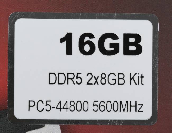 Память DDR5 2x8Gb 5600MHz Patriot PVV516G560C40K — для бизнеса и офиса Память DDR5 2x8Gb 5600MHz Patriot PVV516G560C40K — для бизнеса и офиса