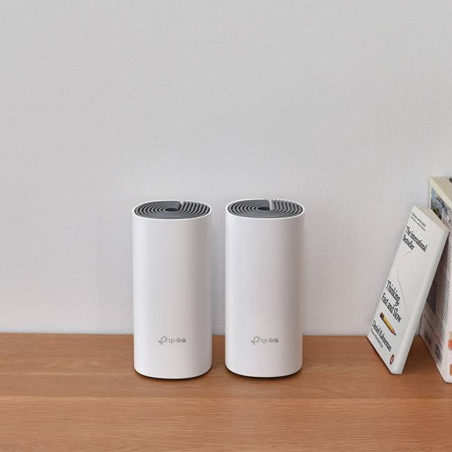 Точка доступа TP-Link Deco E4 (2-pack) — для бизнеса и офиса Точка доступа TP-Link Deco E4 (2-pack) — для бизнеса и офиса