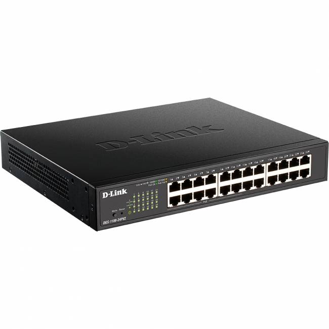 Коммутатор D-Link DGS-1100-24PV2/A2A — для бизнеса и офиса Коммутатор D-Link DGS-1100-24PV2/A2A — для бизнеса и офиса