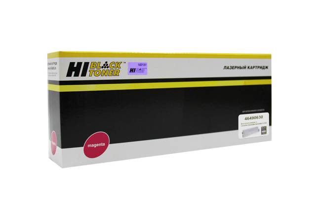 Тонер-картридж Hi-Black (HB-46490630) для OKI C532/C542/MC573/MC563, M, 6K — для бизнеса и офиса Тонер-картридж Hi-Black (HB-46490630) для OKI C532/C542/MC573/MC563, M, 6K — для бизнеса и офиса