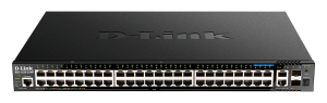 Управляемый L3 стекируемый PoE-коммутатор D-Link DGS-1520-52MP/A2A