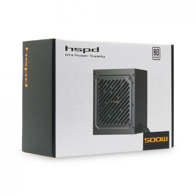 Блок питания HSPD HST-500WN-BK — для бизнеса и офиса