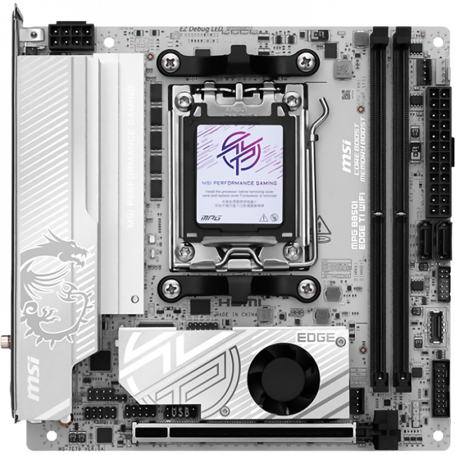 Материнская плата MSI MPG B850I EDGE TI WIFI — для бизнеса и офиса